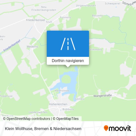 Klein Wollhuse Karte