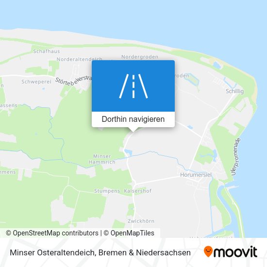 Minser Osteraltendeich Karte