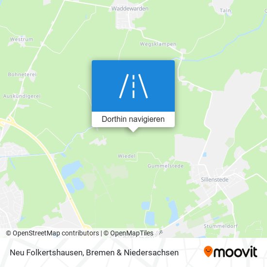 Neu Folkertshausen Karte