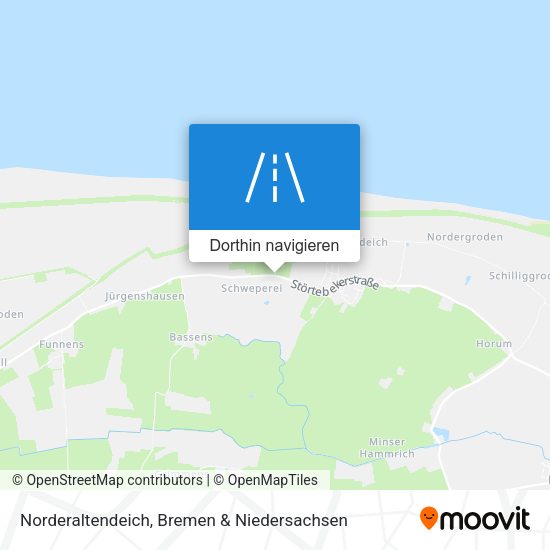 Norderaltendeich Karte