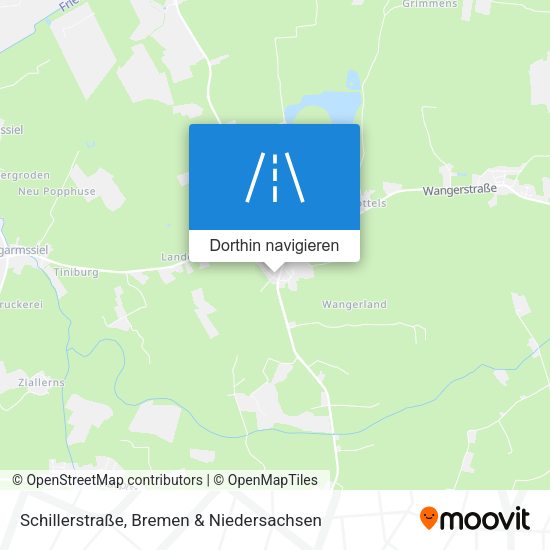 Schillerstraße Karte