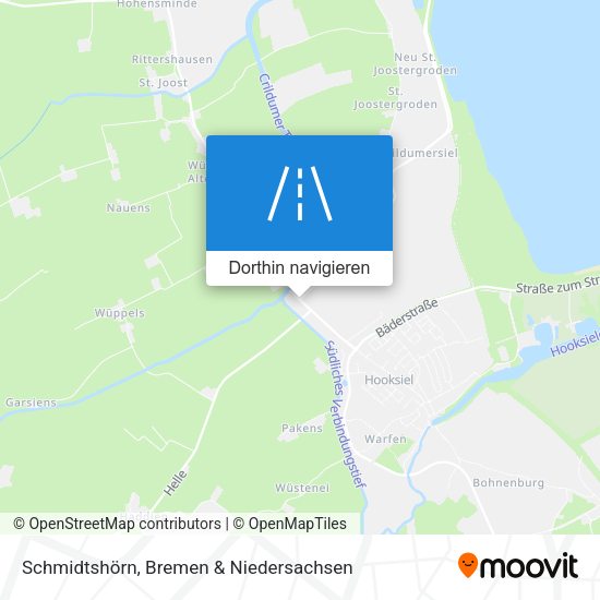 Schmidtshörn Karte