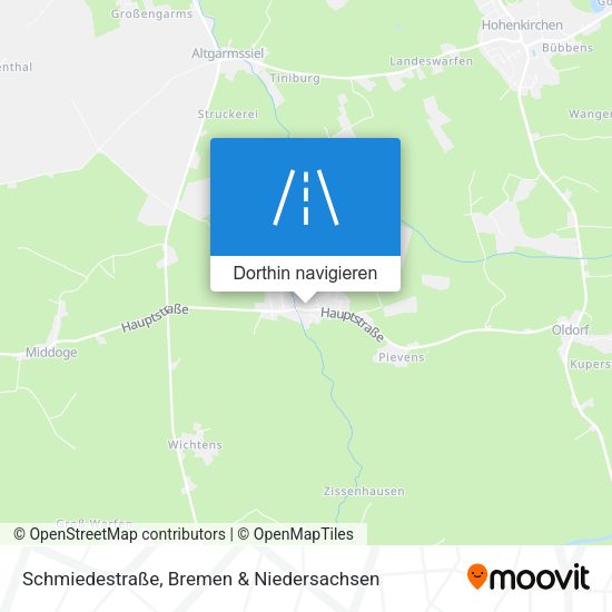 Schmiedestraße Karte