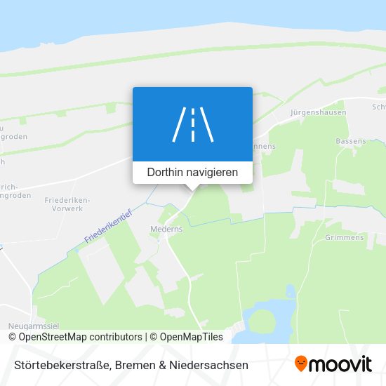 Störtebekerstraße Karte
