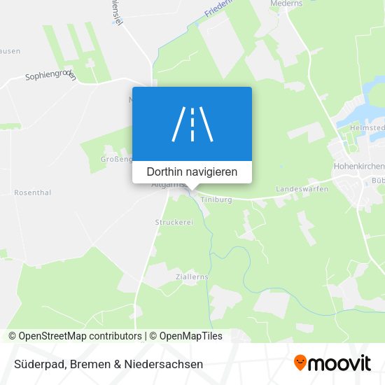 Süderpad Karte
