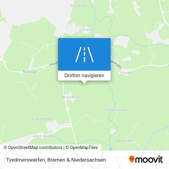Tyedmerswarfen Karte