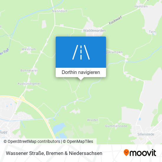 Wassener Straße Karte