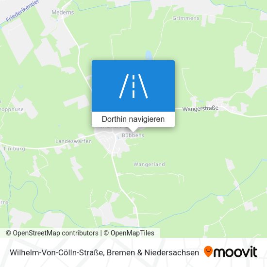 Wilhelm-Von-Cölln-Straße Karte