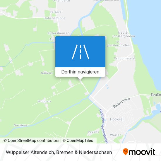 Wüppelser Altendeich Karte