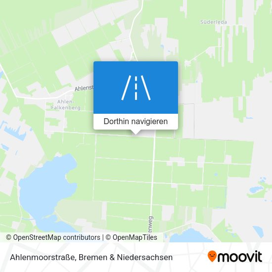Ahlenmoorstraße Karte