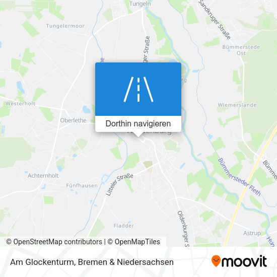 Am Glockenturm Karte