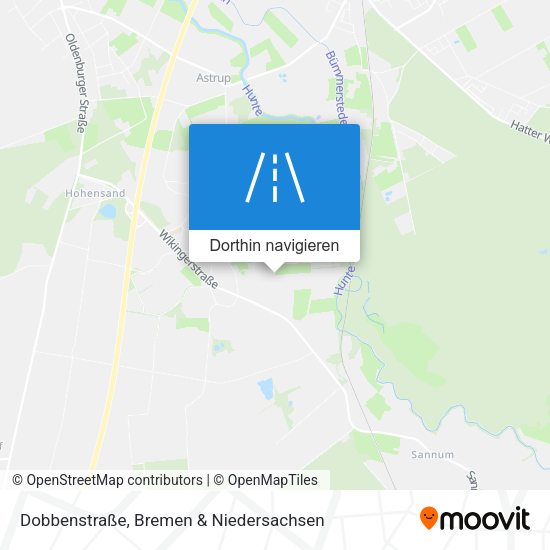 Dobbenstraße Karte