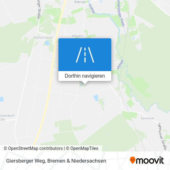 Giersberger Weg Karte
