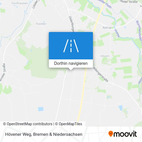 Hövener Weg Karte