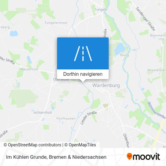 Im Kühlen Grunde Karte