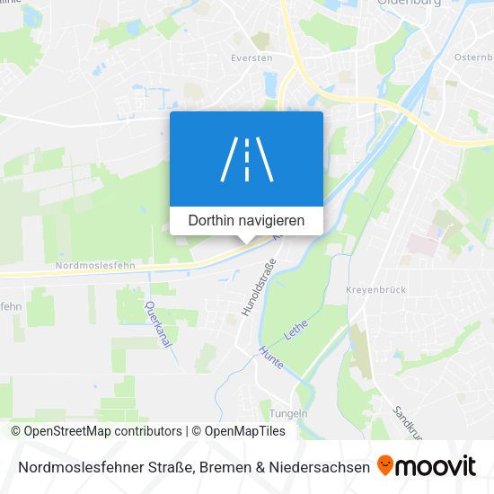 Nordmoslesfehner Straße Karte