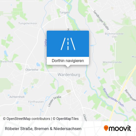Röbeler Straße Karte