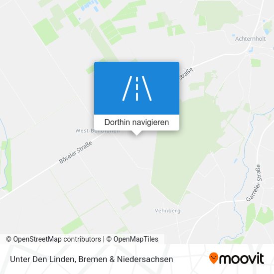Unter Den Linden Karte