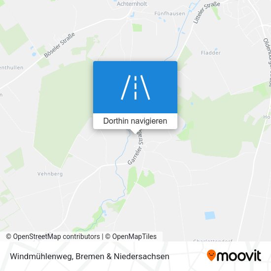 Windmühlenweg Karte