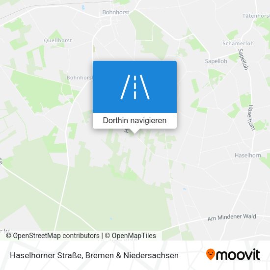 Haselhorner Straße Karte