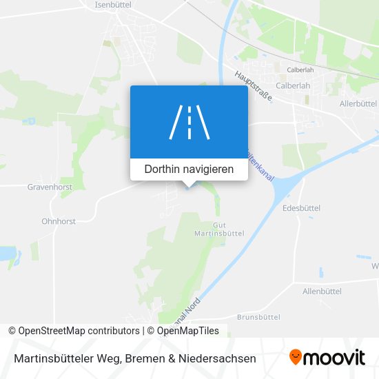 Martinsbütteler Weg Karte