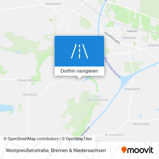 Westpreußenstraße Karte