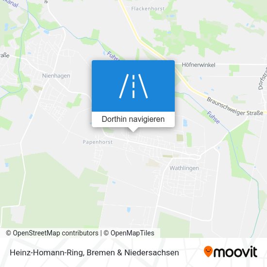 Heinz-Homann-Ring Karte