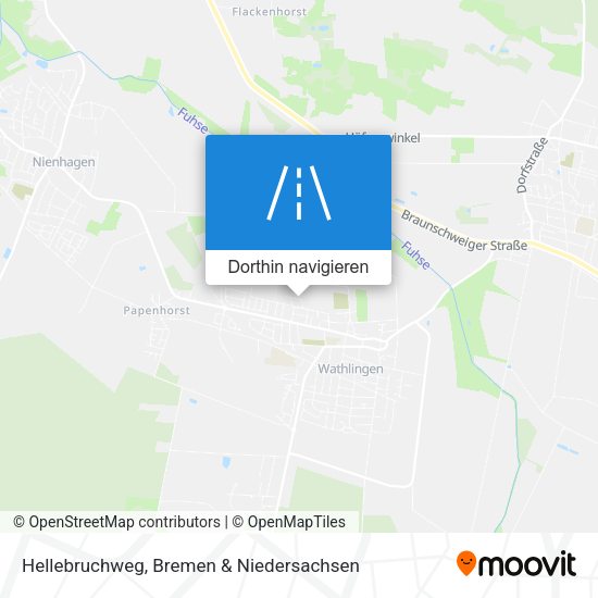 Hellebruchweg Karte