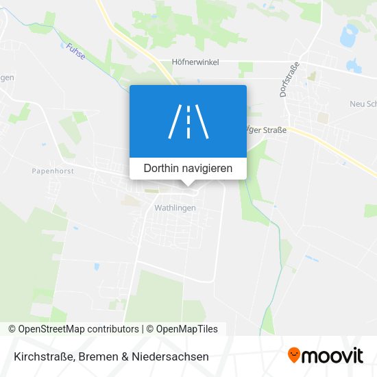 Kirchstraße Karte