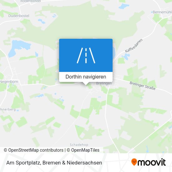 Am Sportplatz Karte