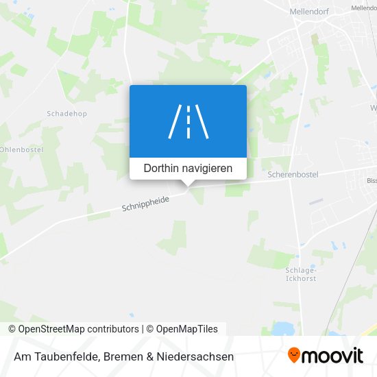 Am Taubenfelde Karte