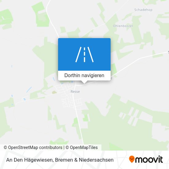 An Den Hägewiesen Karte
