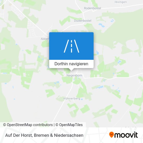 Auf Der Horst Karte