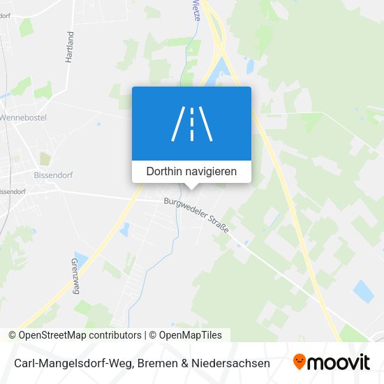 Carl-Mangelsdorf-Weg Karte