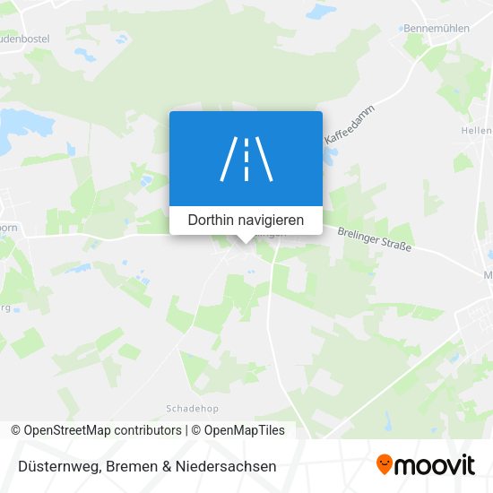 Düsternweg Karte
