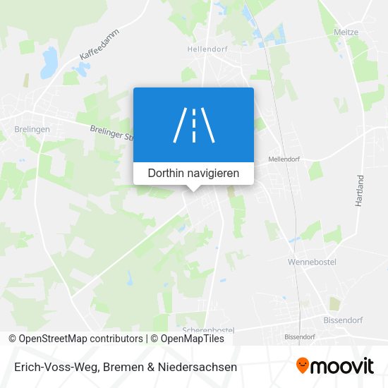 Erich-Voss-Weg Karte