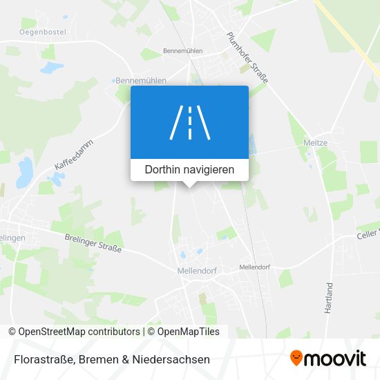 Florastraße Karte