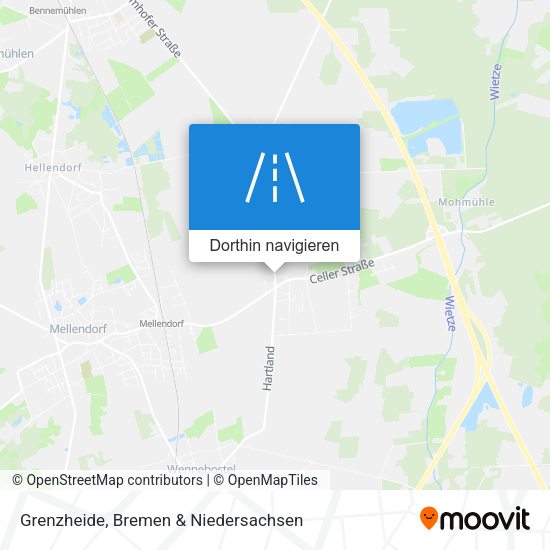 Grenzheide Karte
