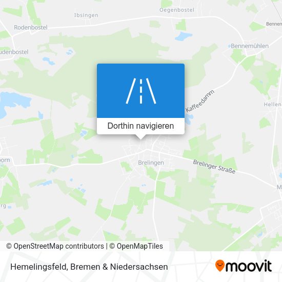 Hemelingsfeld Karte
