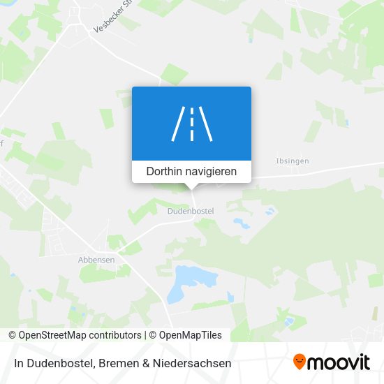 In Dudenbostel Karte
