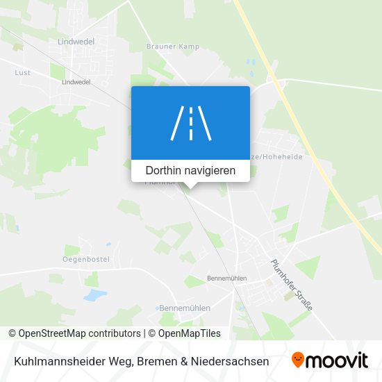 Kuhlmannsheider Weg Karte