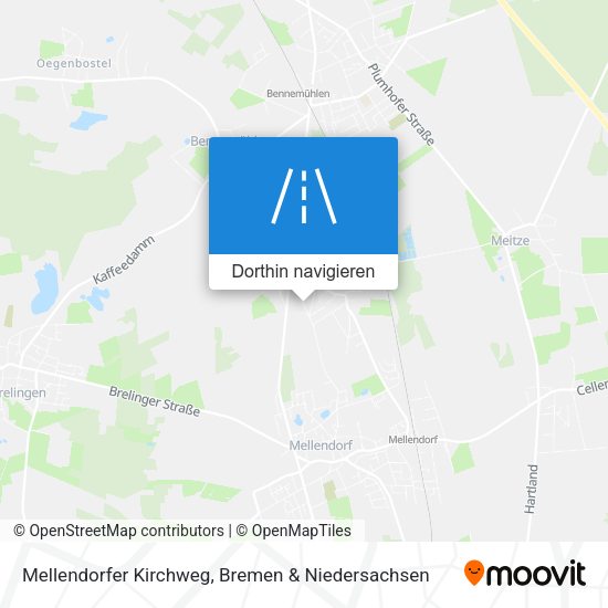 Mellendorfer Kirchweg Karte