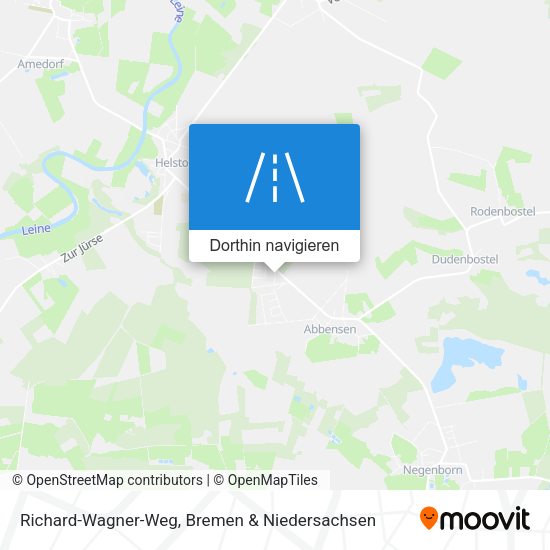 Richard-Wagner-Weg Karte