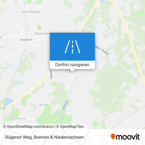 Rügener Weg Karte