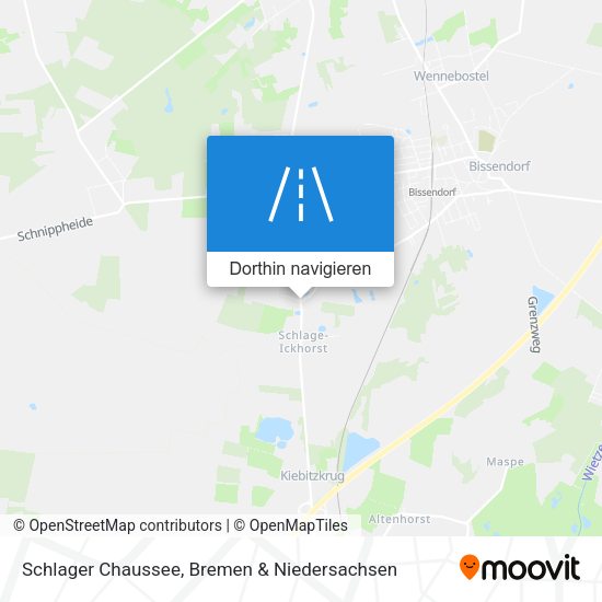 Schlager Chaussee Karte