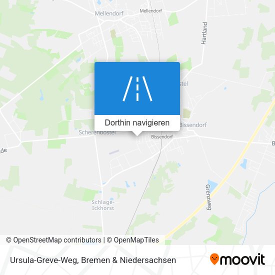 Ursula-Greve-Weg Karte