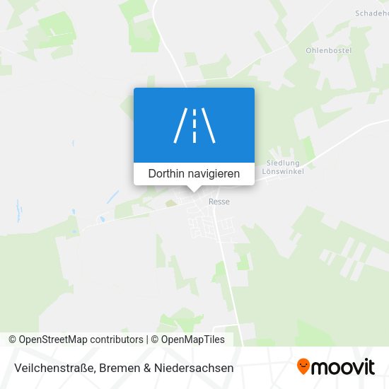 Veilchenstraße Karte