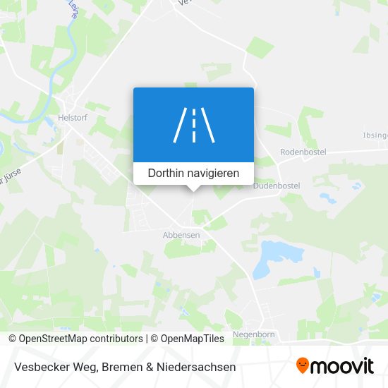 Vesbecker Weg Karte