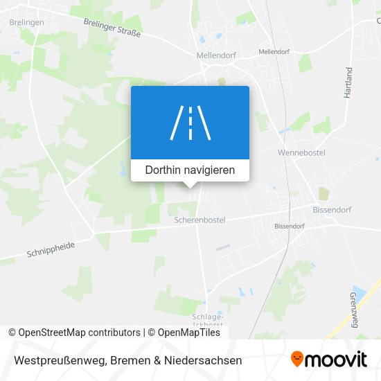 Westpreußenweg Karte