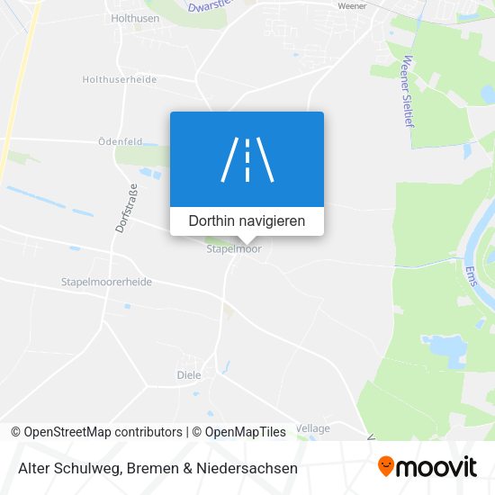 Alter Schulweg Karte